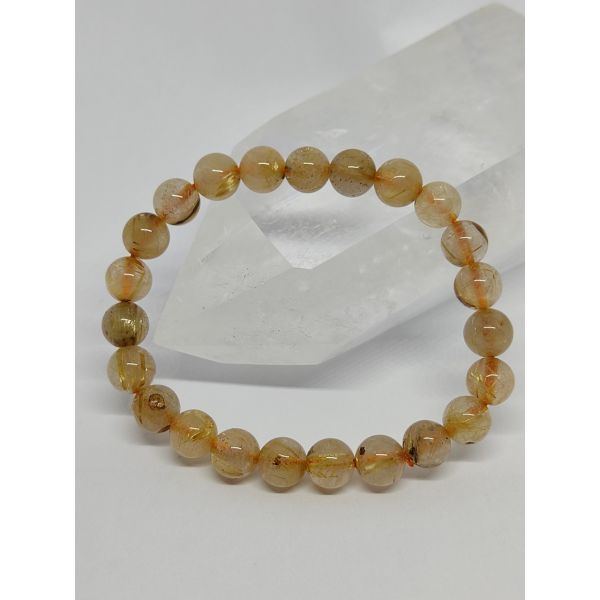 Bracelet Quartz rutile