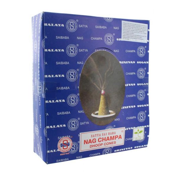 Encens Nag Champa - Dhoop Cônes - Satya