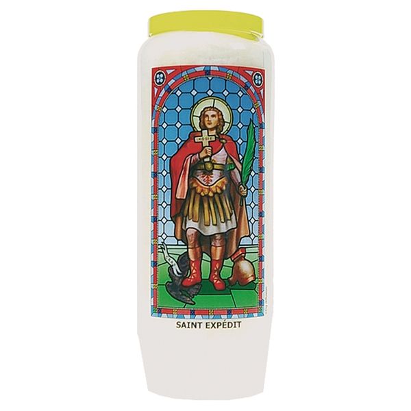 Neuvaine vitrailSaint Expédit