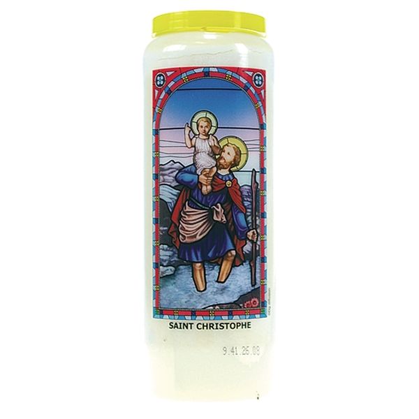 Neuvaine vitrailSaint Christophe