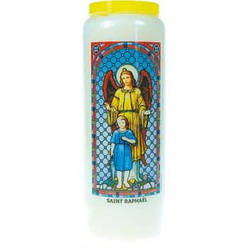 Neuvaine vitrailSaint Raphaël