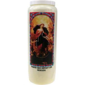 Neuvaine vitrailMarie qui défait les noeuds